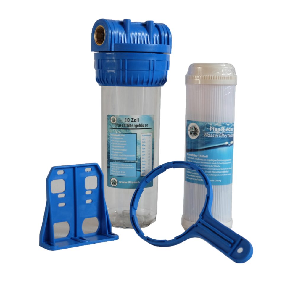 Wasserfilter Filtergehäuse SET 10 Zoll Inkl Kalkfilter ANTI KALK ...